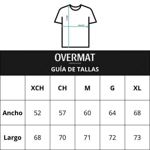 Playera Oversize Rata