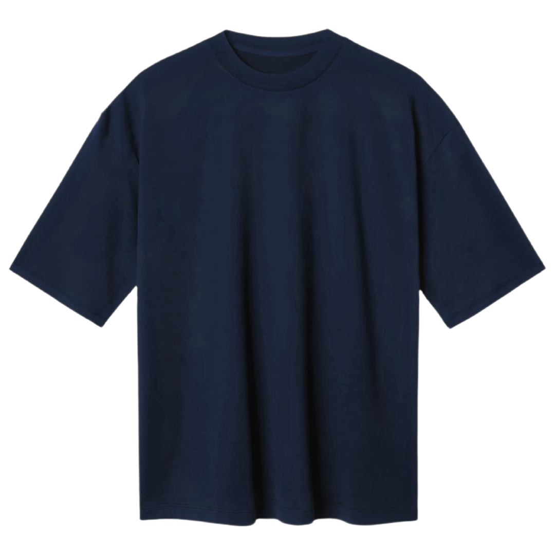 Playera Oversize Marino