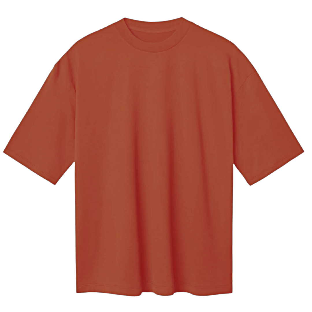 Playera Oversize Zanahoria